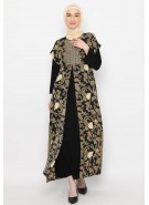 Lyne Halim Gamis Batik Layer